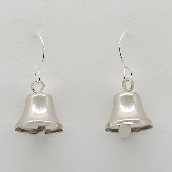 Linda Rae Clark Designs Jewelry - Silver Bell Earrings